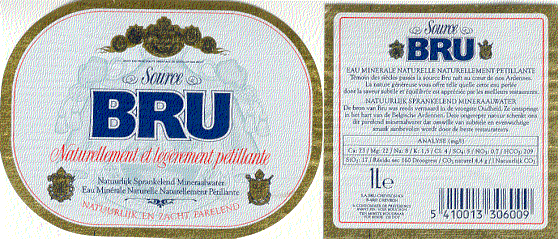 Label of Bru