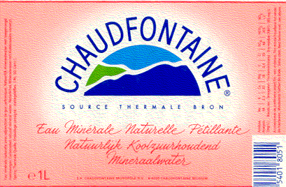 Label of Chaudfontaine