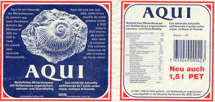 Label of Aqui