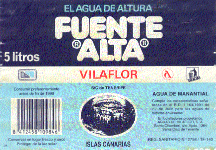 Label of Fuente Alta