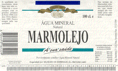 Label of Marmolejo