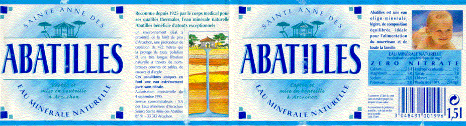 Label of Abatilles