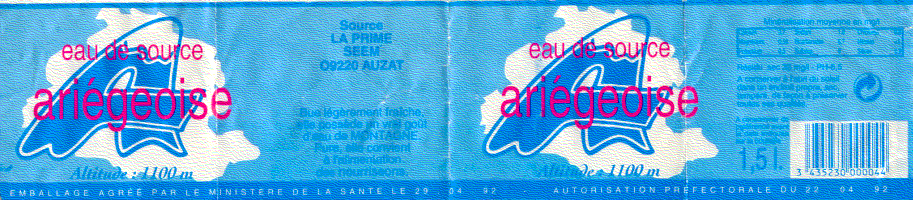 Label of Arigeoise