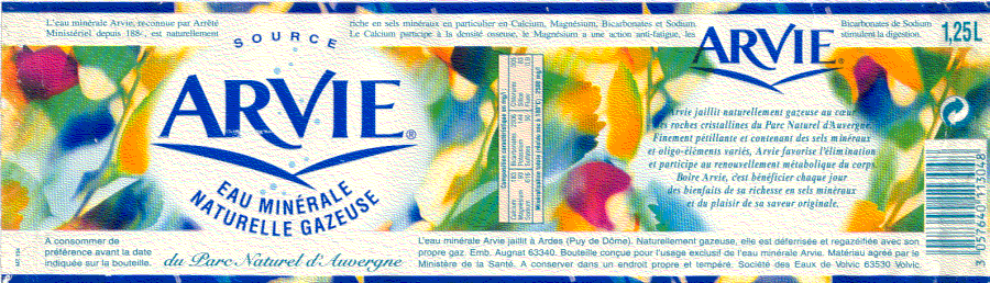 Label of Arvie