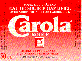 Label of Carola Rouge