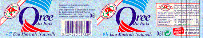 Label of Ore du Bois