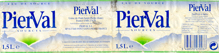 Label of Pierval