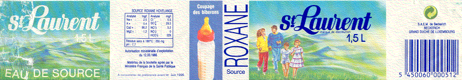 Label of Roxane Hovelange
