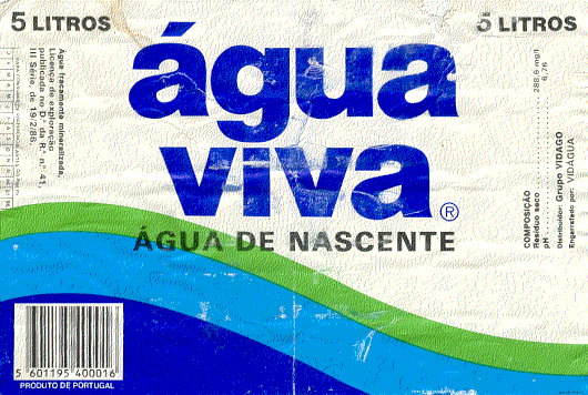 Label of Agua Viva