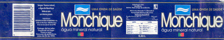 Label of Monchique