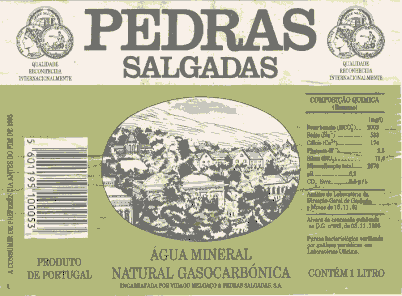 Label of Pedras Salgadas