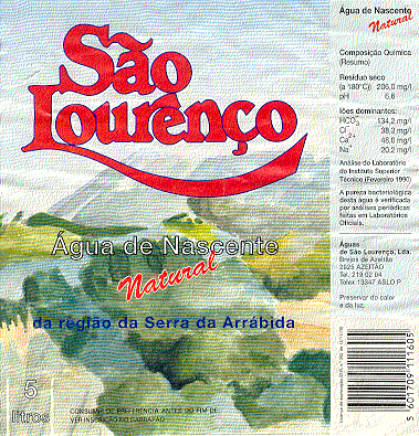 Label of Sao Lourenco