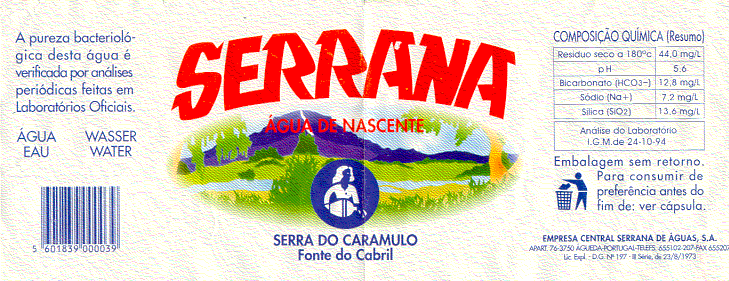 Label of Serrana
