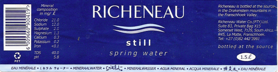 Label of Richeneau