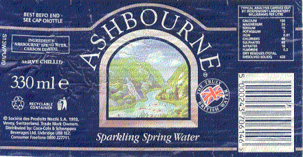 Label of Ashbourne